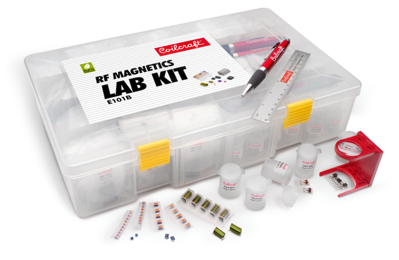 Coilcraft introduces new RF Magnetics Lab Kit for EE educators